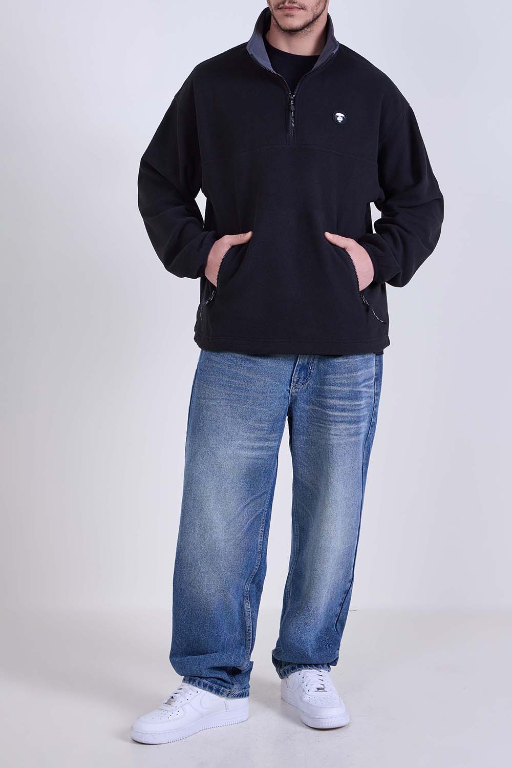 ז'קט חצי רוכסן